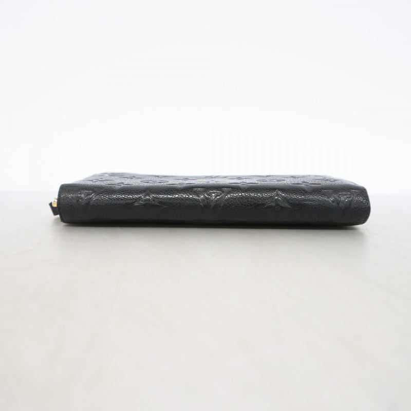 【6gc3413-k】ルイヴィトン 長財布 モノグラム・アンプラント ジッピーウォレット M60571 ノワール【中古】レディース