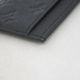 【6gc3414-k】ルイヴィトン カードケース モノグラム・アンプラント ポルトカルトサーンプル M69171 ノワール【中古】レディース