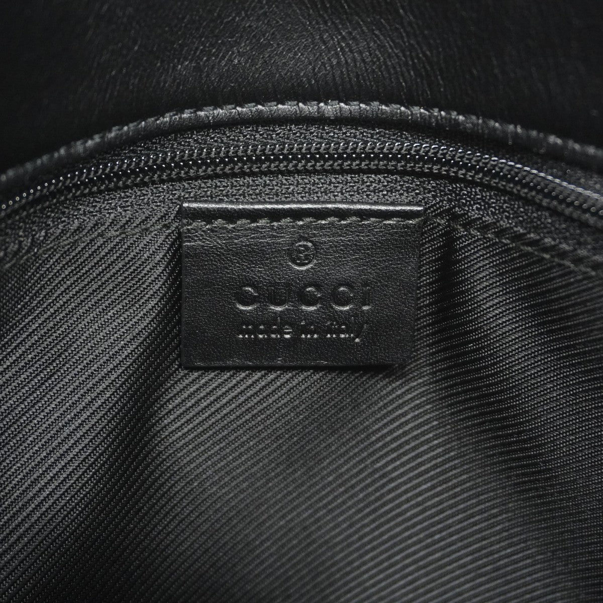 【6gc3424-k】グッチ ショルダーバッグ GGキャンバス 001 4286 キャンバス ブラック シャンパンゴールド金具【中古】レディース