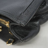 【6gc3429-k】グッチ ハンドバッグ バンブー 323660 レザー ブラック ゴールド金具 2wayバッグ【中古】レディース