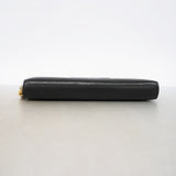 【6gc3434-k】グッチ 長財布 ソーホー 308004 レザー ブラック ゴールド金具【中古】レディース