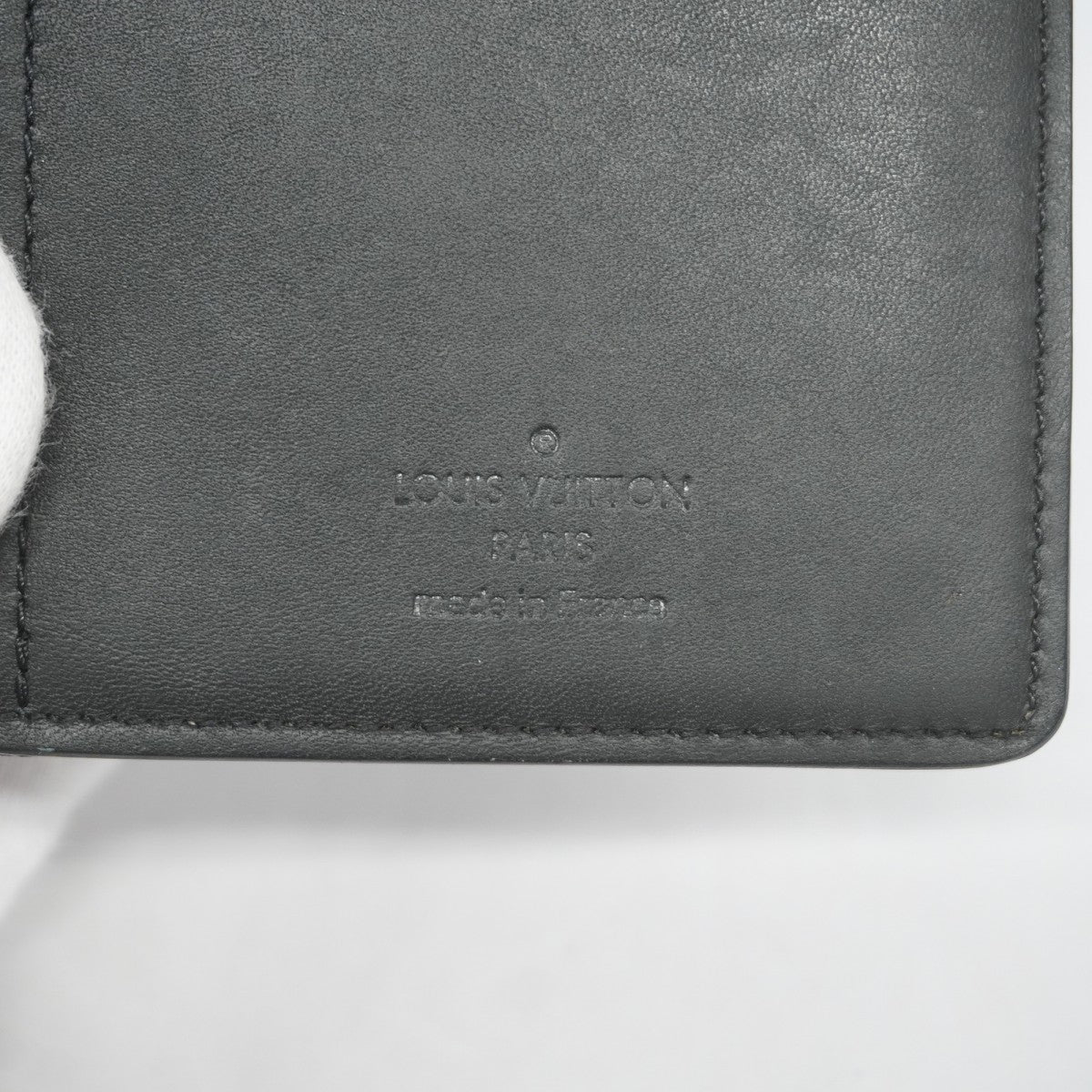 【6gc3441-k】ルイヴィトン 長財布 ダミエ・コバルト ポルトフォイユブラザ N63509 ネイビー ブラック【中古】メンズ
