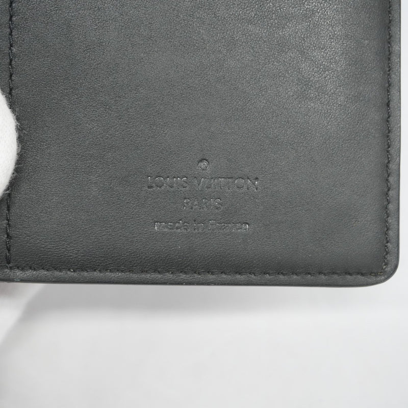 【6gc3441-k】ルイヴィトン 長財布 ダミエ・コバルト ポルトフォイユブラザ N63509 ネイビー ブラック【中古】メンズ