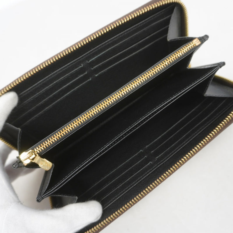 【6gc3444-k】ルイヴィトン 長財布 モノグラム・ジャイアント リバース ジッピーウォレット M69353 ブラウン【中古】レディース