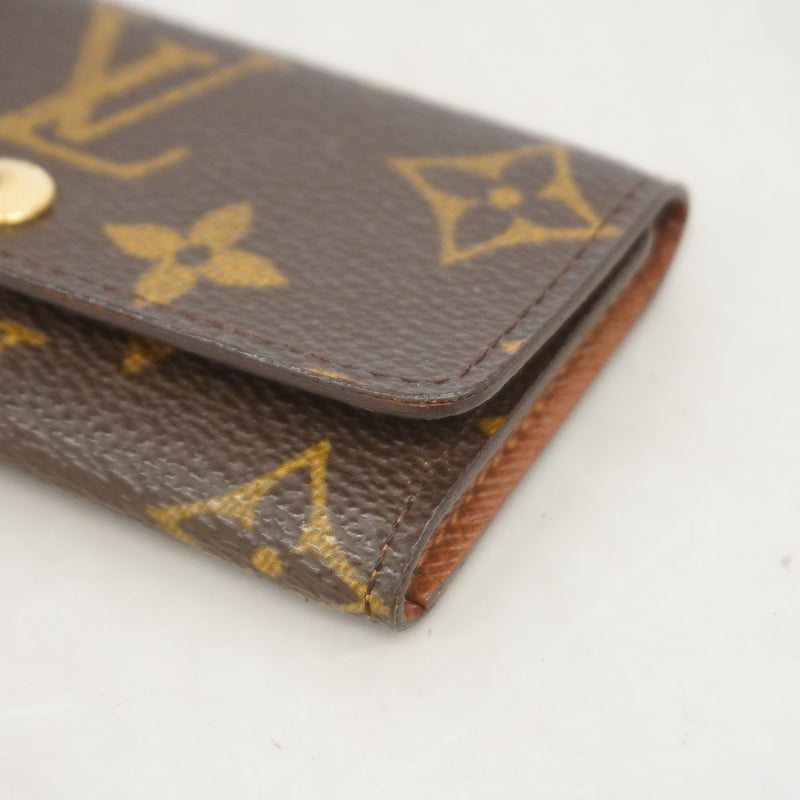 【6gc3456】ルイヴィトン キーケース モノグラム ミュルティクレ4 M69517 ブラウン【中古】メンズ レディース ユニセックス
