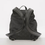 【6gc3460-k】グッチ リュック・デイパック GGナイロン 003 0238 ナイロン ブラック シルバー金具【中古】レディース