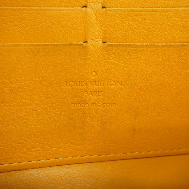 【6gc3463-k】ルイヴィトン 長財布 モノグラム・デニム ジッピーウォレット M95614 ノワール【中古】メンズ レディース ユニセックス