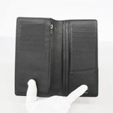 【6gc3474-k】ルイヴィトン 長財布 ダミエ・グラフィット ポルトフォイユブラザ N62665 ブラック グレー【中古】メンズ