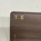 【6gc3484】ルイヴィトン 長財布 ダミエ ポルトフォイユサラ N61734 エベヌ【中古】レディース