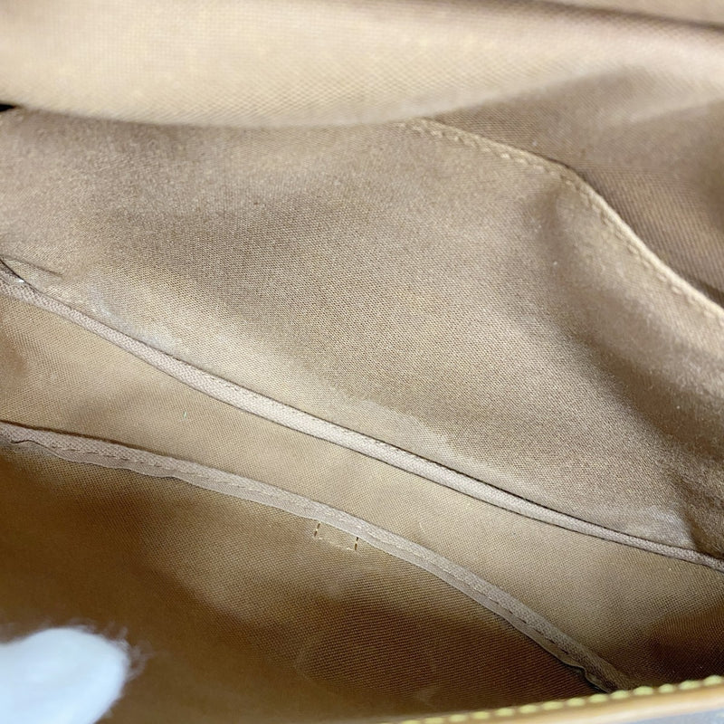 【6gc3486】ルイヴィトン ショルダーバッグ モノグラム ソミュール30 M42256 ブラウン【中古】レディース
