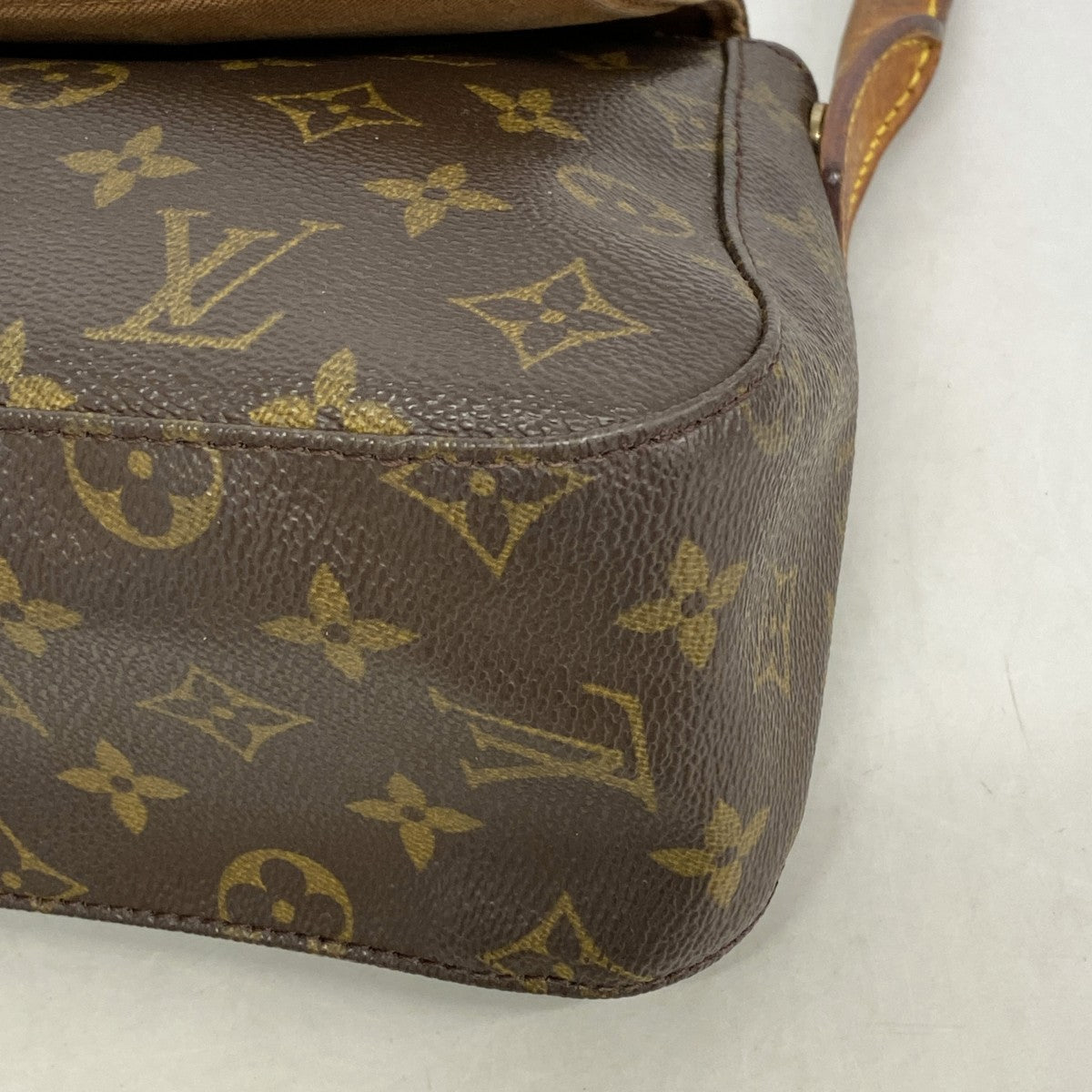 【6gc3488】ルイヴィトン ショルダーバッグ モノグラム ミニルーピング M51147 ブラウン【中古】レディース