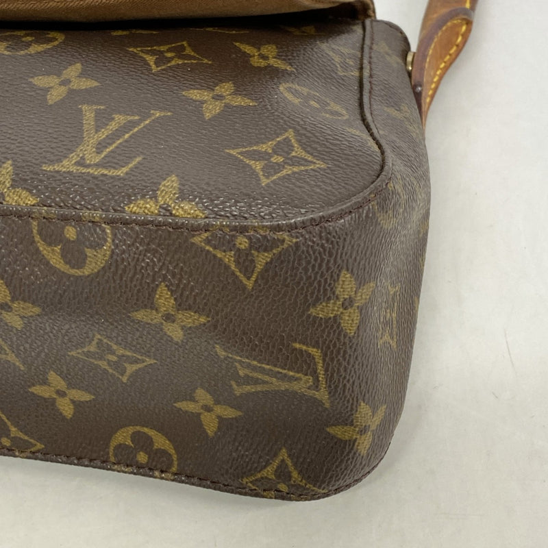 【6gc3488】ルイヴィトン ショルダーバッグ モノグラム ミニルーピング M51147 ブラウン【中古】レディース
