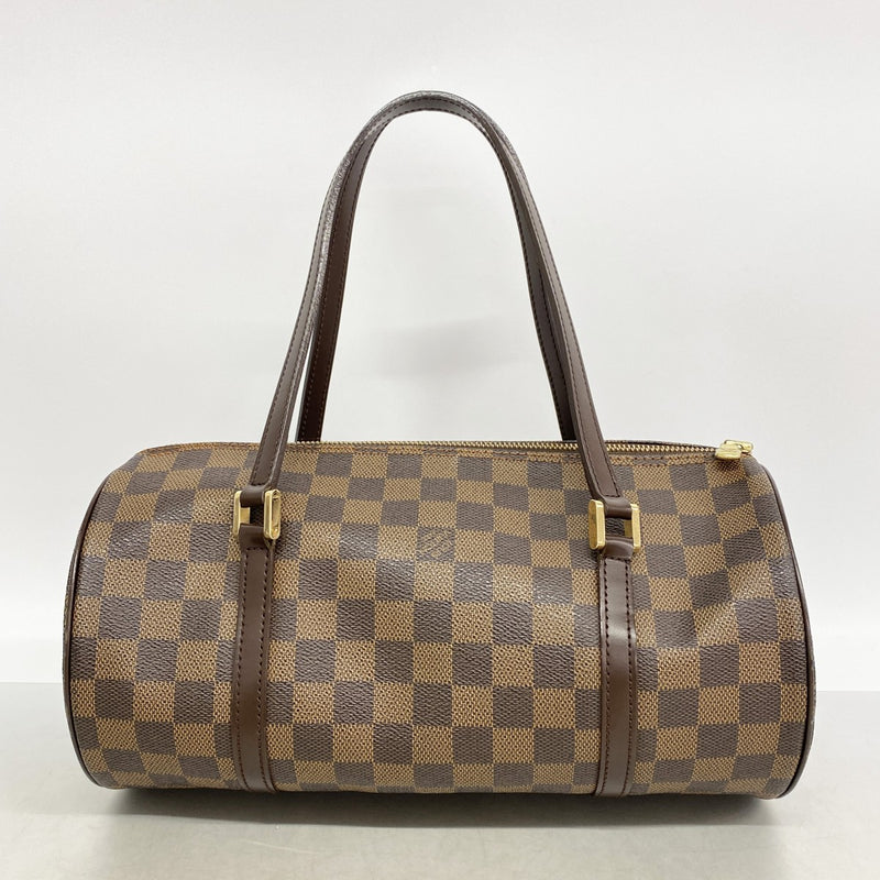 【6gc3494】ルイヴィトン ハンドバッグ ダミエ パピヨン30 N51303 エベヌ【中古】レディース