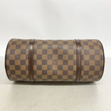 【6gc3494】ルイヴィトン ハンドバッグ ダミエ パピヨン30 N51303 エベヌ【中古】レディース