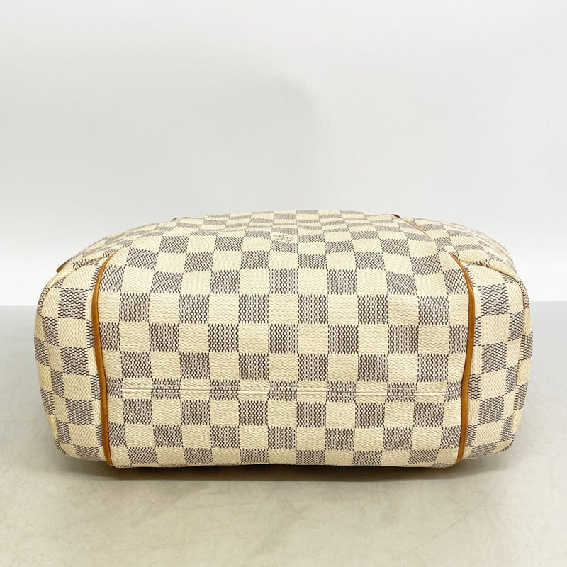 【6gc3495】ルイヴィトン トートバッグ ダミエ・アズール トータリーPM N51261 ホワイト【中古】レディース