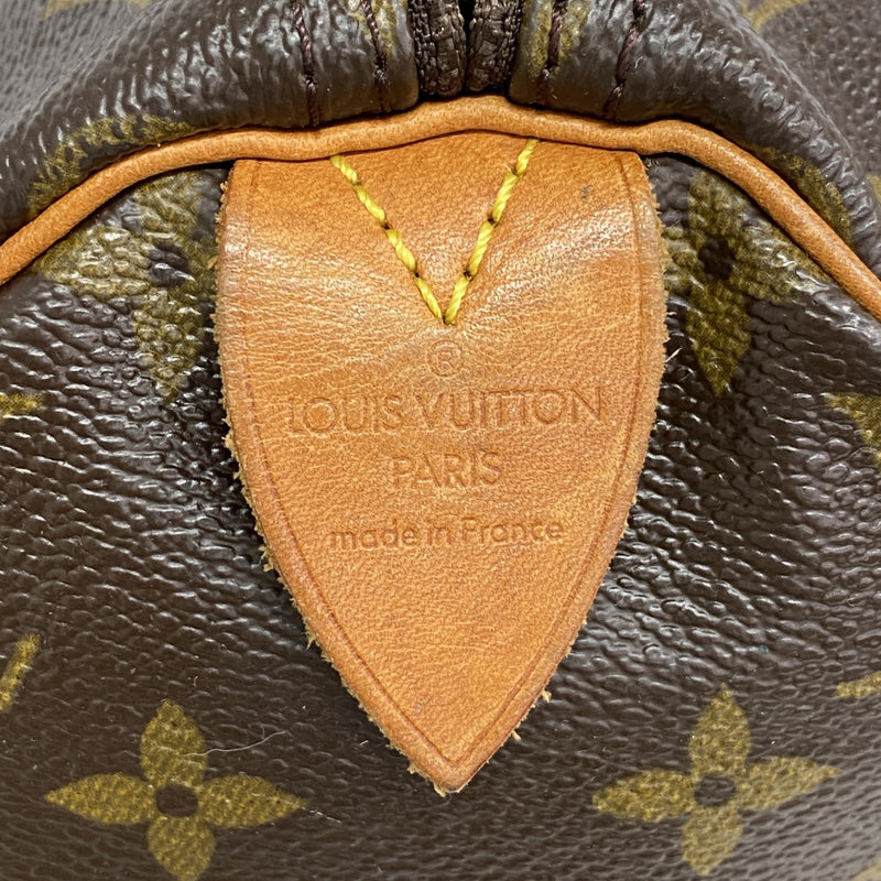 【6gc3497】ルイヴィトン ハンドバッグ モノグラム スピーディ30 M41108 ブラウン【中古】レディース