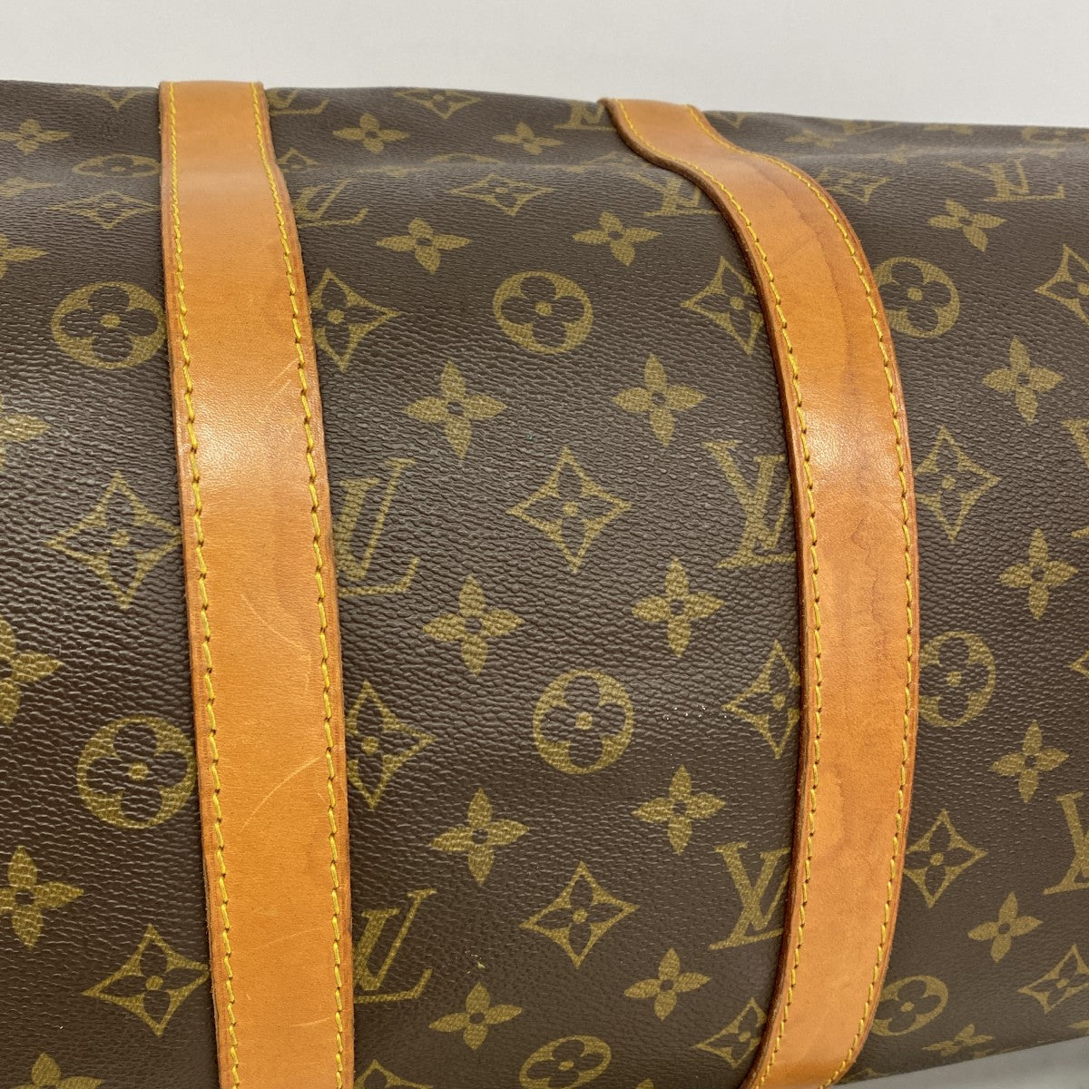 【6gc3499】ルイヴィトン ボストンバッグ モノグラム キーポルバンドリエール45 M41418 ブラウン【中古】メンズ レディース ユニセックス