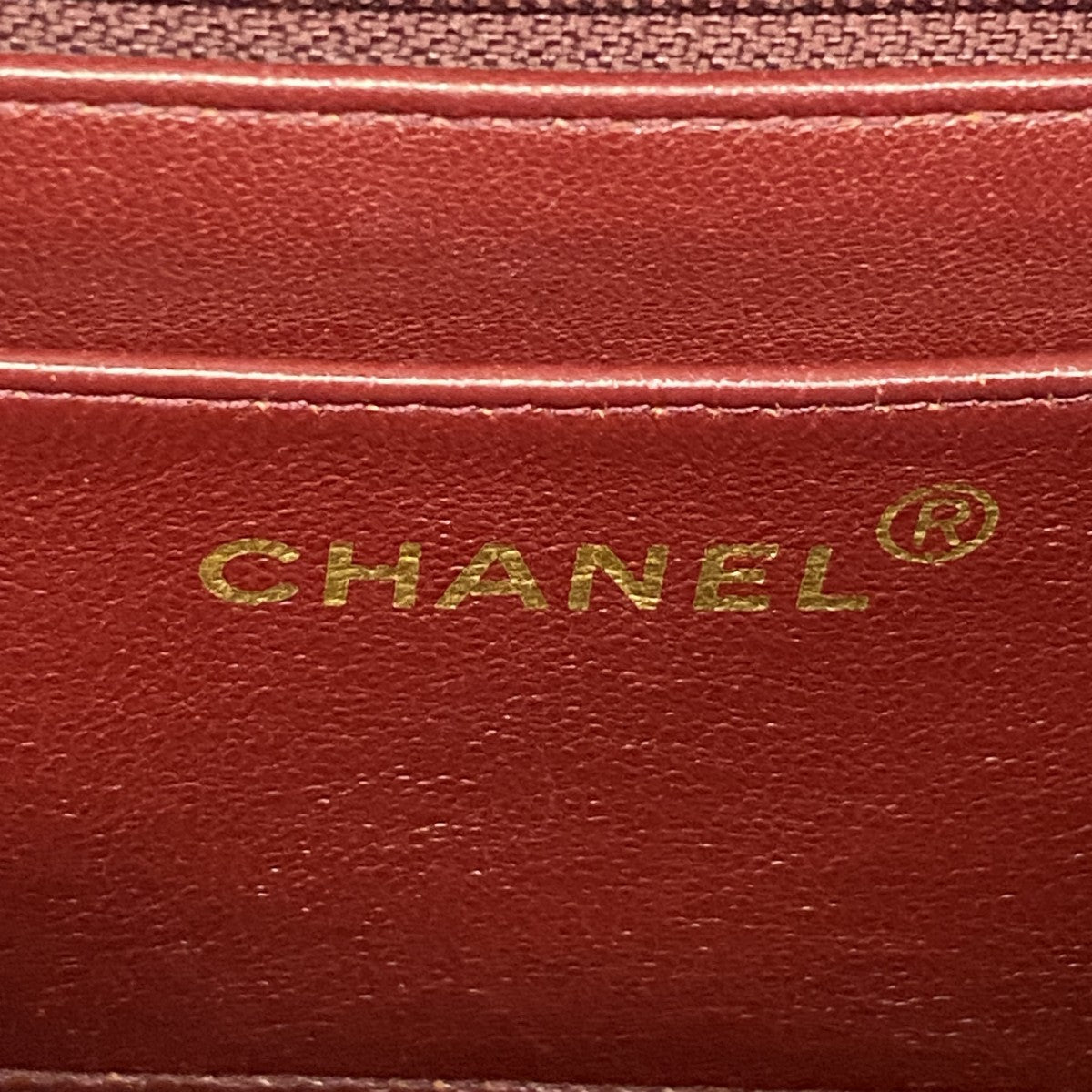 【6gc3500】シャネル ショルダーバッグ ダイアナ チェーンショルダー ラムスキン ブラック ゴールド金具【中古】レディース