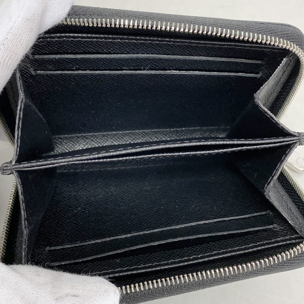 【6gc3502】ルイヴィトン コインケース エピ ジッピーコインパース M60152 ノワール【中古】レディース