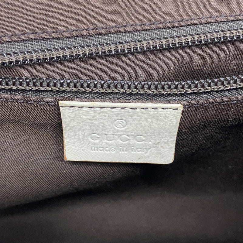 【6gc3516-k】グッチ ショルダーバッグ GGキャンバス 145858 キャンバス ベージュ シルバー金具【中古】レディース
