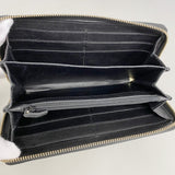 【6gc3517-k】グッチ 長財布 グッチシマ インターロッキングG 291132 レザー ブラック ゴールド金具【中古】レディース