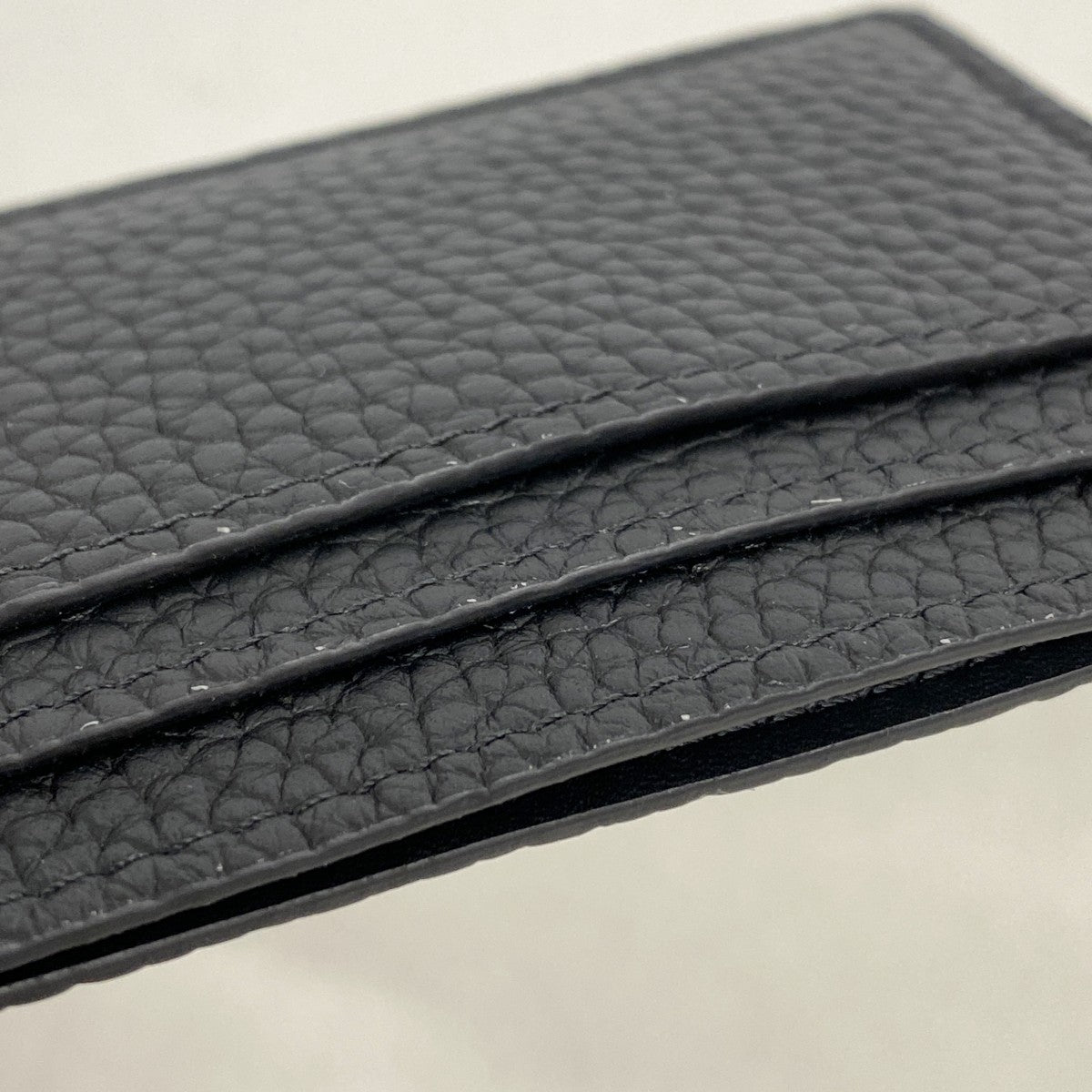 【6gc3521-k】ルイヴィトン カードケース ポルトカルトカプシーヌ M83358 ノワール【中古】レディース
