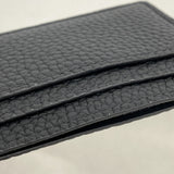 【6gc3521-k】ルイヴィトン カードケース ポルトカルトカプシーヌ M83358 ノワール【中古】レディース