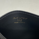 【6gc3521-k】ルイヴィトン カードケース ポルトカルトカプシーヌ M83358 ノワール【中古】レディース