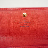 【6gc3534】ルイヴィトン 長財布 エピ ポルトモネクレディ M63577 カスティリアンレッド【中古】レディース