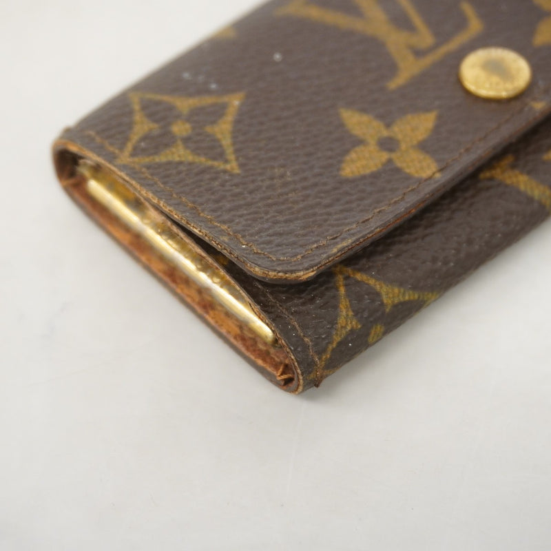 【6gc3545】ルイヴィトン キーケース モノグラム ミュルティクレ4 M69517 ブラウン【中古】メンズ レディース ユニセックス