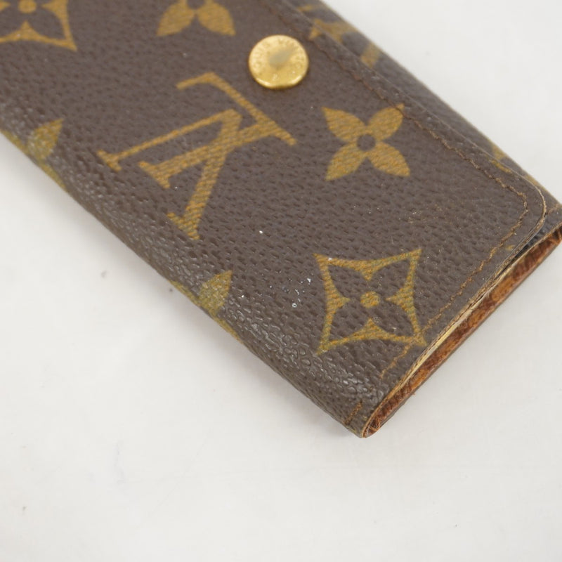 【6gc3545】ルイヴィトン キーケース モノグラム ミュルティクレ4 M69517 ブラウン【中古】メンズ レディース ユニセックス