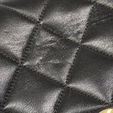 【6gc3548-k】シャネル ショルダーバッグ ダイアナ チェーンショルダー ラムスキン ブラック ゴールド金具【中古】レディース
