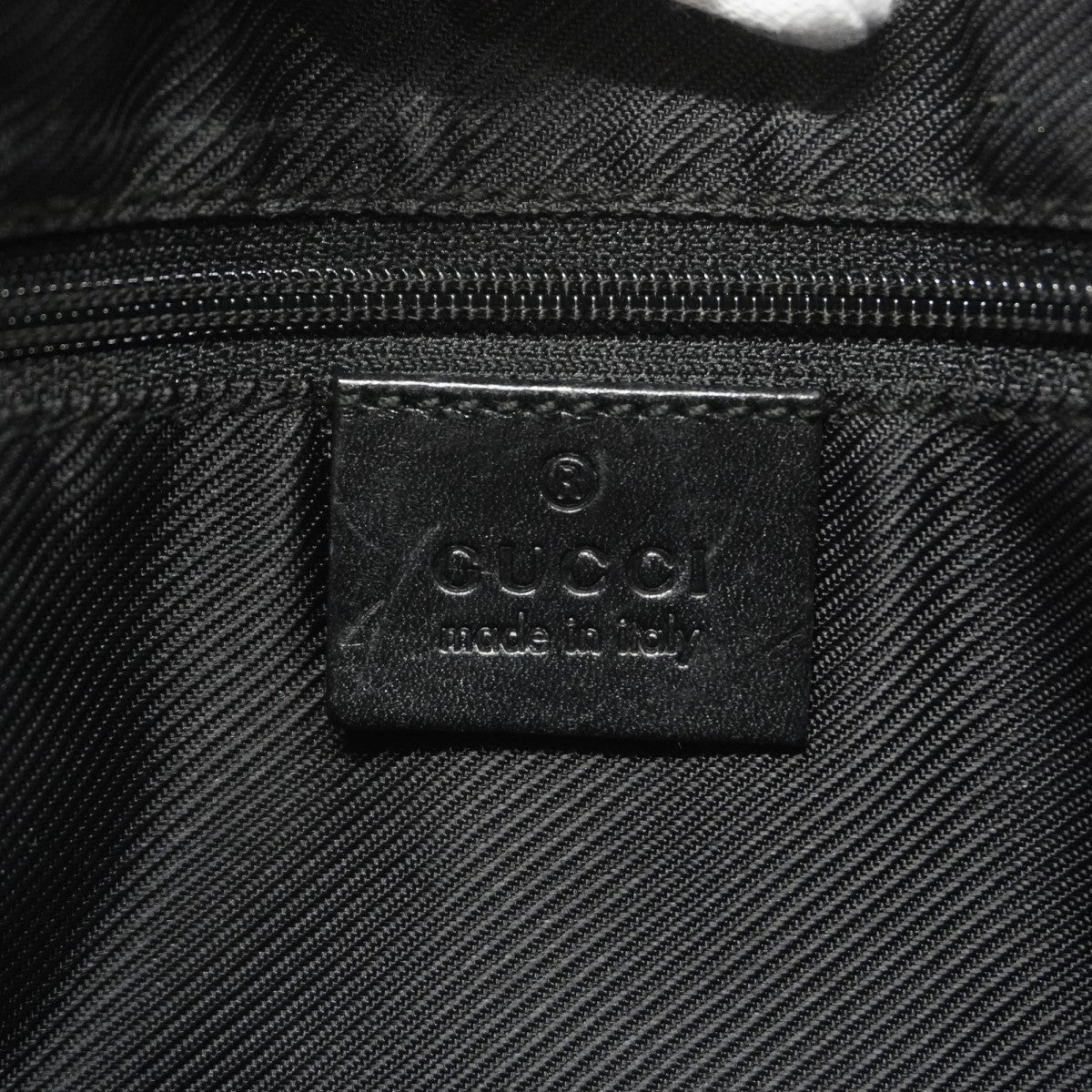 【6gc3553-k】グッチ ショルダーバッグ GGキャンバス 001 3306 キャンバス ブラック シルバー金具【中古】レディース