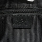 【6gc3553-k】グッチ ショルダーバッグ GGキャンバス 001 3306 キャンバス ブラック シルバー金具【中古】レディース