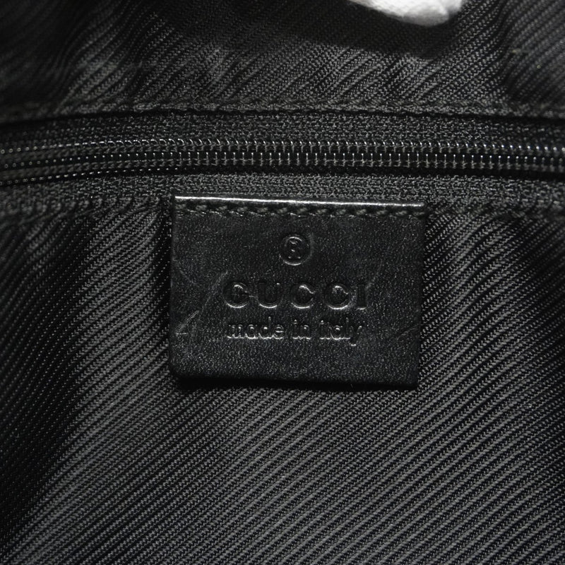 【6gc3553-k】グッチ ショルダーバッグ GGキャンバス 001 3306 キャンバス ブラック シルバー金具【中古】レディース