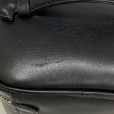 【6gc3564-k】シャネル バニティバッグ ビコローレ ラムスキン ブラック ゴールド金具【中古】レディース