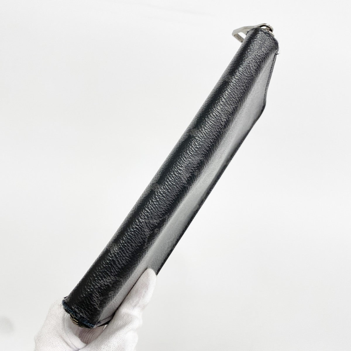【6gc3569-k】ルイヴィトン 長財布 モノグラム・エクリプス ジッピーウォレットヴェルティカル M62295 ブラック【中古】メンズ