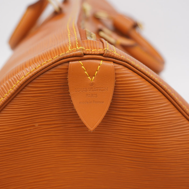 【6gc3572】ルイヴィトン ボストンバッグ エピ キーポル50 M42968 ジパングゴールド【中古】メンズ レディース ユニセックス