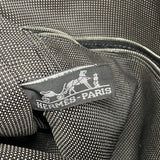【6gc3573-k】エルメス ショルダーバッグ エールラインバサスPM キャンバス グレー シルバー金具【中古】メンズ レディース ユニセックス