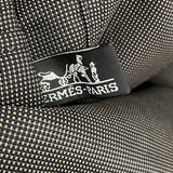 【6gc3574-k】エルメス トートバッグ エールラインMM キャンバス グレー シルバー金具【中古】メンズ レディース ユニセックス