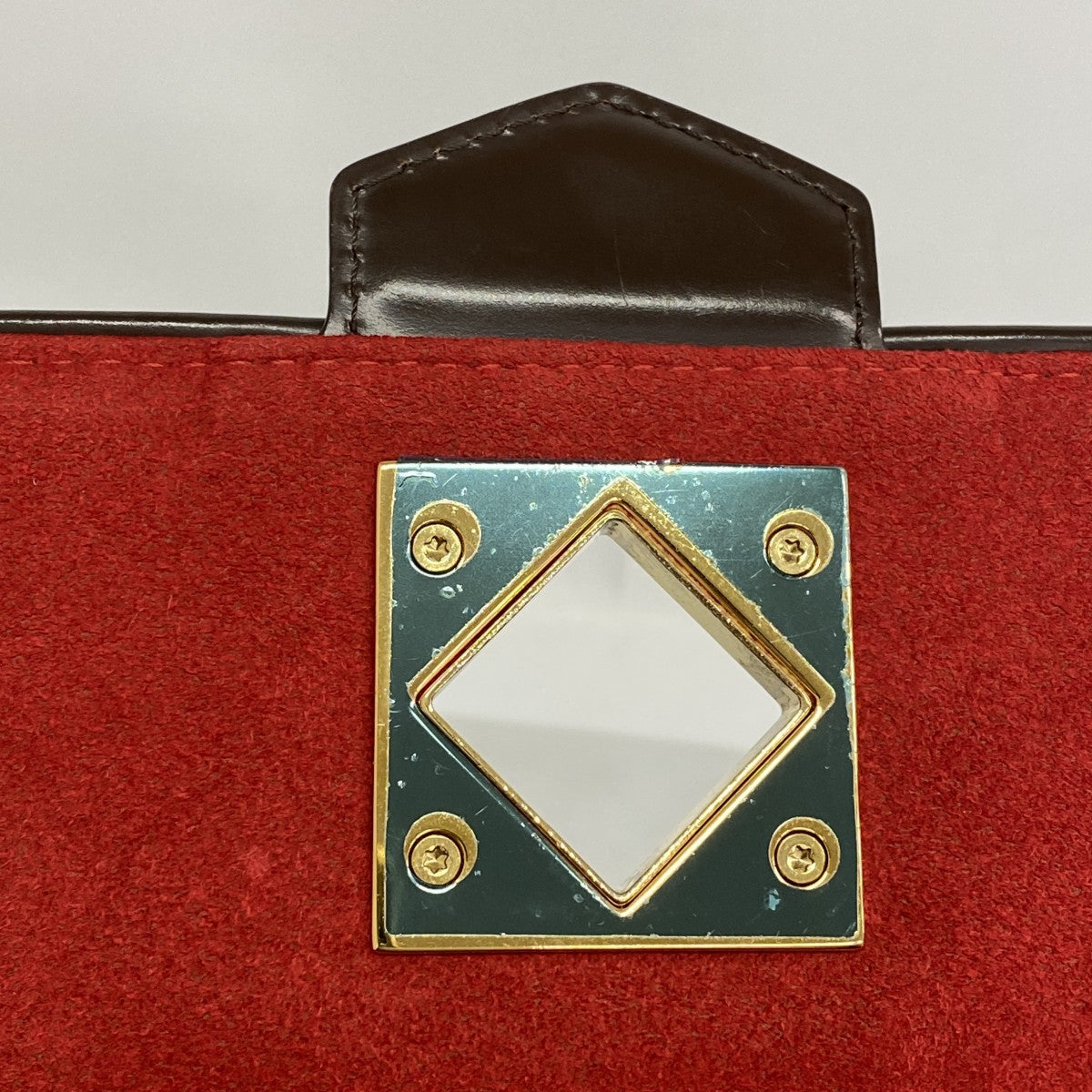 【6gc3577-k】ルイヴィトン ハンドバッグ ダミエ ベルガモPM N41167 エベヌ【中古】レディース