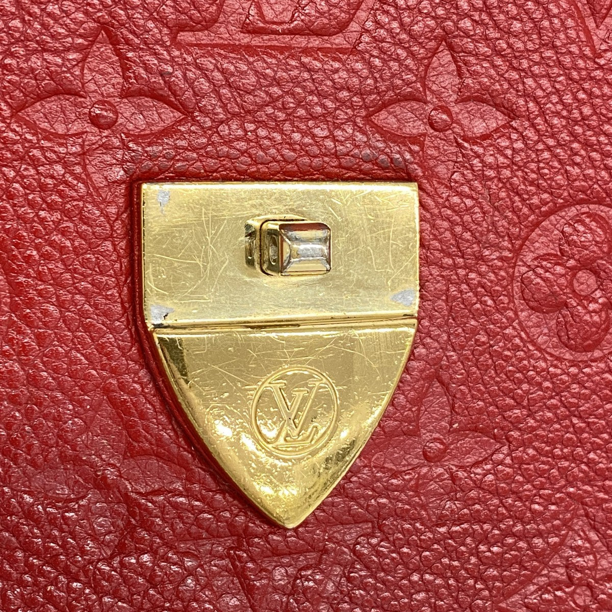 【6gc3589-k】ルイヴィトン ショルダーバッグ モノグラム・アンプラント サンシュルピスPM M43393 スリーズ【中古】レディース