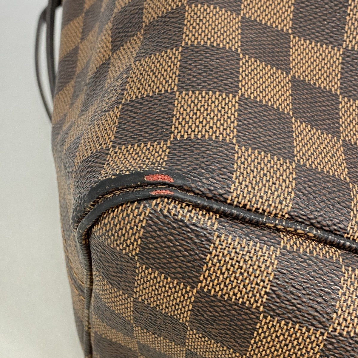 【6gc3593】ルイヴィトン トートバッグ モノグラム ネヴァーフルMM N51105 エベヌ【中古】レディース