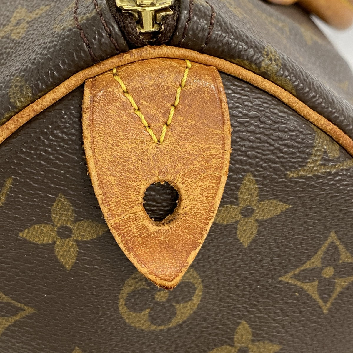 【6gc3598】ルイヴィトン ハンドバッグ モノグラム スピーディ35 M41107 ブラウン【中古】レディース