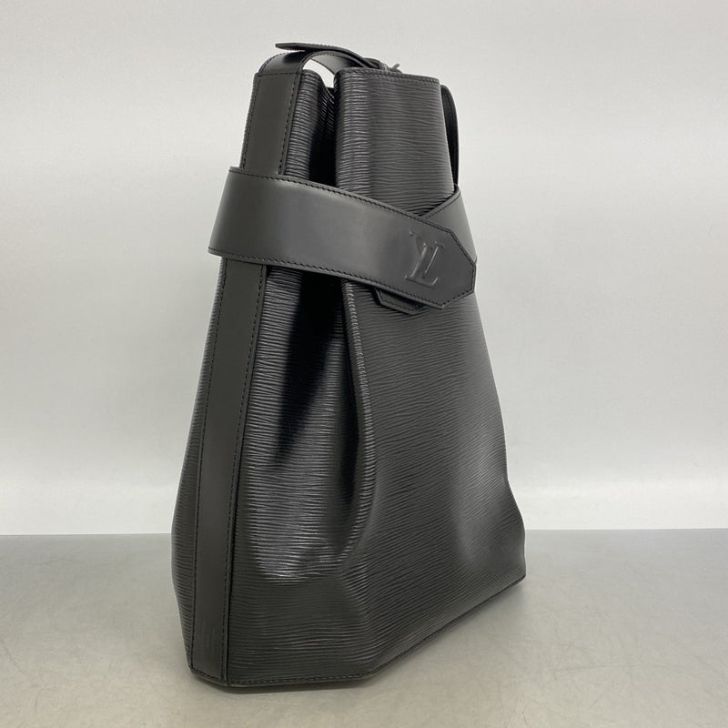 【6gc3623-k】ルイヴィトン ショルダーバッグ エピ サックデポールGM M80155 ノワール【中古】レディース