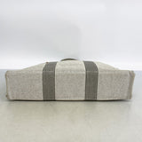 【6gc3630-k】エルメス トートバッグ ニューフールトゥ トワルアッシュ ブラック シルバー金具【中古】レディース