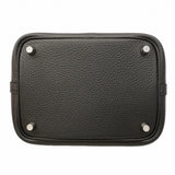 【6gc3631】エルメス ハンドバッグ ピコタンロックPM トリヨンクレマンス ブラック シルバー金具 K刻印【中古】レディース