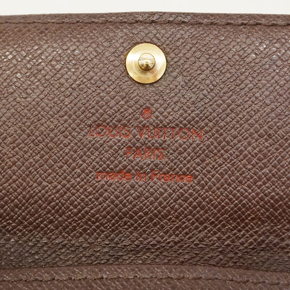 【6gc3644】ルイヴィトン キーケース ダミエ ミュルティクレ4 N62631 エベヌ【中古】メンズ レディース ユニセックス
