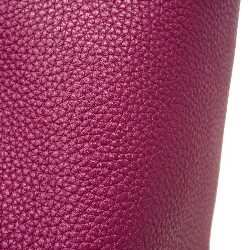 【6gc3649】エルメス ハンドバッグ ピコタンロックPM トリヨンクレマンス アネモネ ゴールド金具 D刻印【中古】レディース