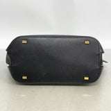 【6gc3655-k】セリーヌ ハンドバッグ レザー ブラック ゴールド金具【中古】レディース